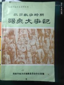 阳泉大事记(初稿)抗日战争时期