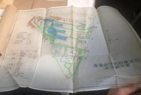 上海建筑设计院，建筑手绘原稿档案材料共计七种。
