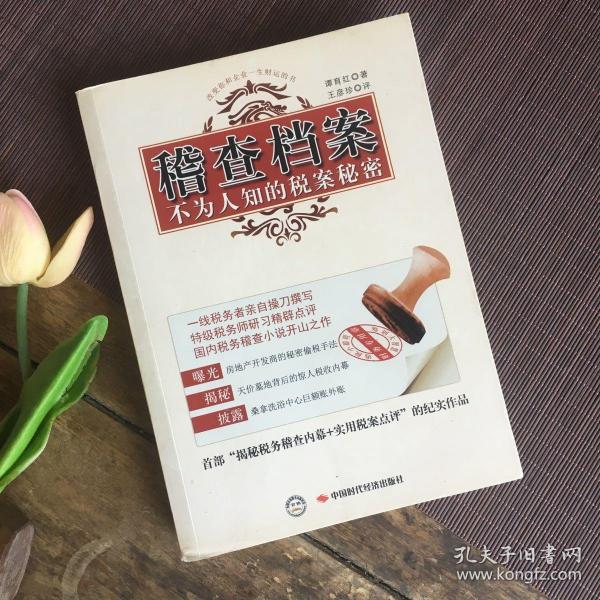 稽查档案：不为人知的税案秘密