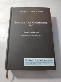 INCOME TAX ORDINANCE 2001