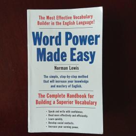 Word Power Made Easy: The Complete Handbook for Building a Superior Vocabulary 英文原版