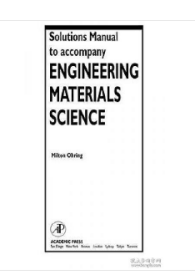 Solutions Manual to Accompany Engineering Materials Science工程材料科学的解决方案手册1E10a