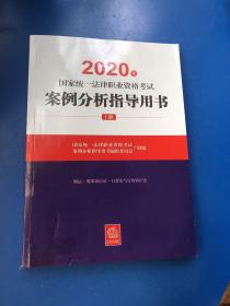 司法考试2019 2019年国家统一法律职业资格考试案例分析指导用书（全2册）