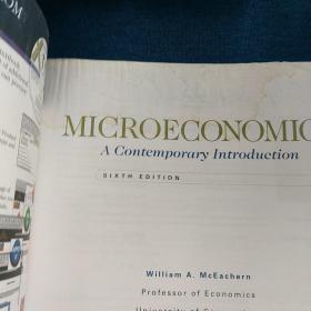 MICROECONMICS   6e
微观经济学  6