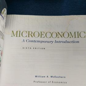 MICROECONMICS   6e
微观经济学  6