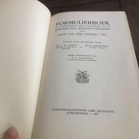 德文原版书 formulierboek