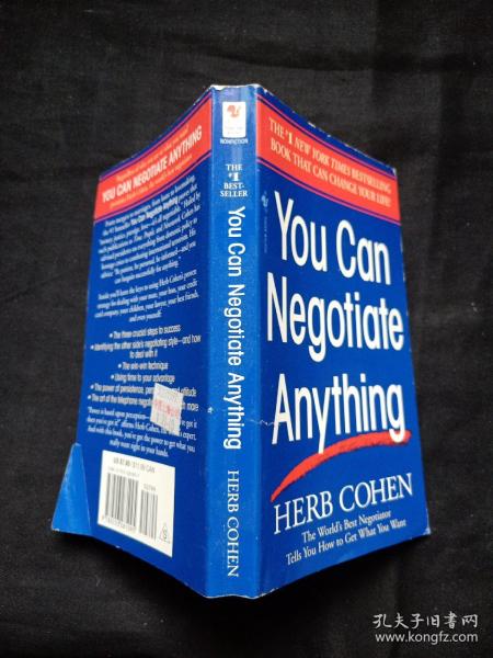 You Can Negotiate Anything：The World's Best Negotiator Tells You How To Get What You Want