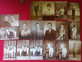 原况散页老相册发布第70---约五十至七十年代南洋菲律宾马尼拉华侨或港胞家庭私藏珍贵散页单身及合影7寸照片共17张黑白老照片、老相片、老像片、老资料、老档案、老影集