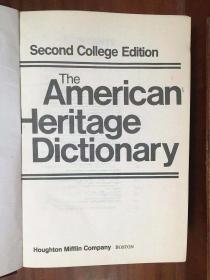 THE AMERICAN HERITAGE DICTIONARY
