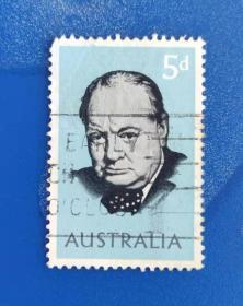 澳大利亚发行的丘吉尔首相邮票