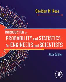 预订  Introduction to Probability and Statistics for Engineers and Scientists   英文原版  概率论基础教程