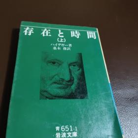 存在与时间 上册，日文版