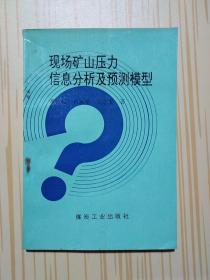现场矿山压力信息分析及预测模型