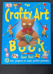 The crafty art 精装 亲子手工书 DK 儿童英文读物 九品