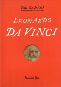 纸上美术馆 Leonardo da Vinci Meet the Artist 立体翻翻书 遇见艺术家 儿童艺术启蒙图画故事书 英文原版