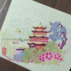 民国老剪纸《颐和园》《剪纸中的精品》