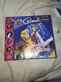 正版迪士尼双语经典卡通 石中剑(盒装双碟 )中英双语