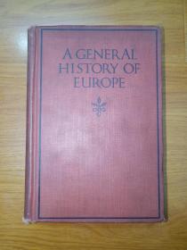 A GENERAL HISTORY OF EUROPE