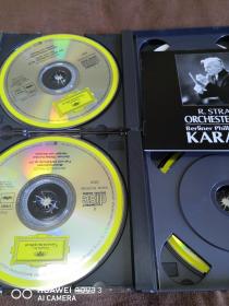 CD唱片 DG 理查施特劳斯-管弦乐作品集/卡拉扬KARAJAN/R.STRAUSS  5CD  天龙刻字首版