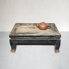 1571清代马蹄腿小茶桌保存完好
