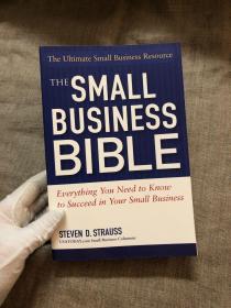 The Small Business Bible: Everything You Need To Know To Succeed In Your Small Business 小微企业成功指南【英文版，厚册】