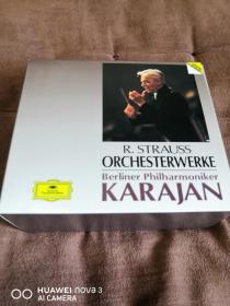 CD唱片 DG 理查施特劳斯-管弦乐作品集/卡拉扬KARAJAN/R.STRAUSS  5CD  天龙刻字首版