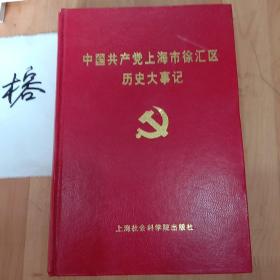 中国共产党上海市徐汇区历史大事记记