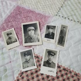 老照片—一组军人照片（6张）