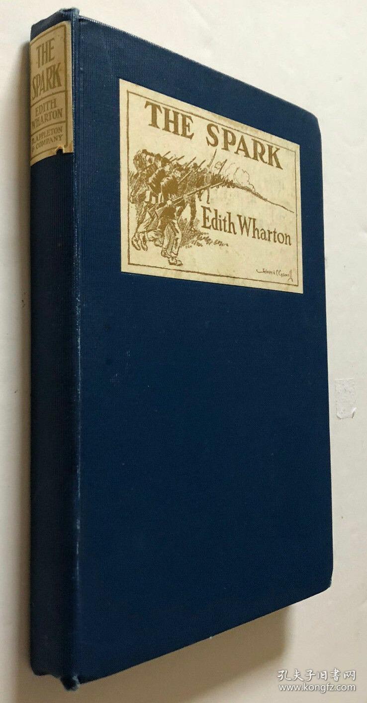 美国女作家伊迪丝·华顿作品The Spark《火花》插图版，1924年出版