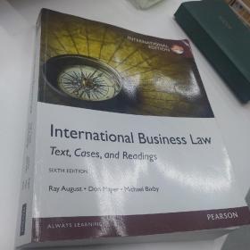 9780273768616 International business law, taxt cases and readings 第六版国际商法