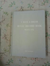 I HAVE A DREAM MUSIC RECORD BOOK WESTLIFE【灰色】