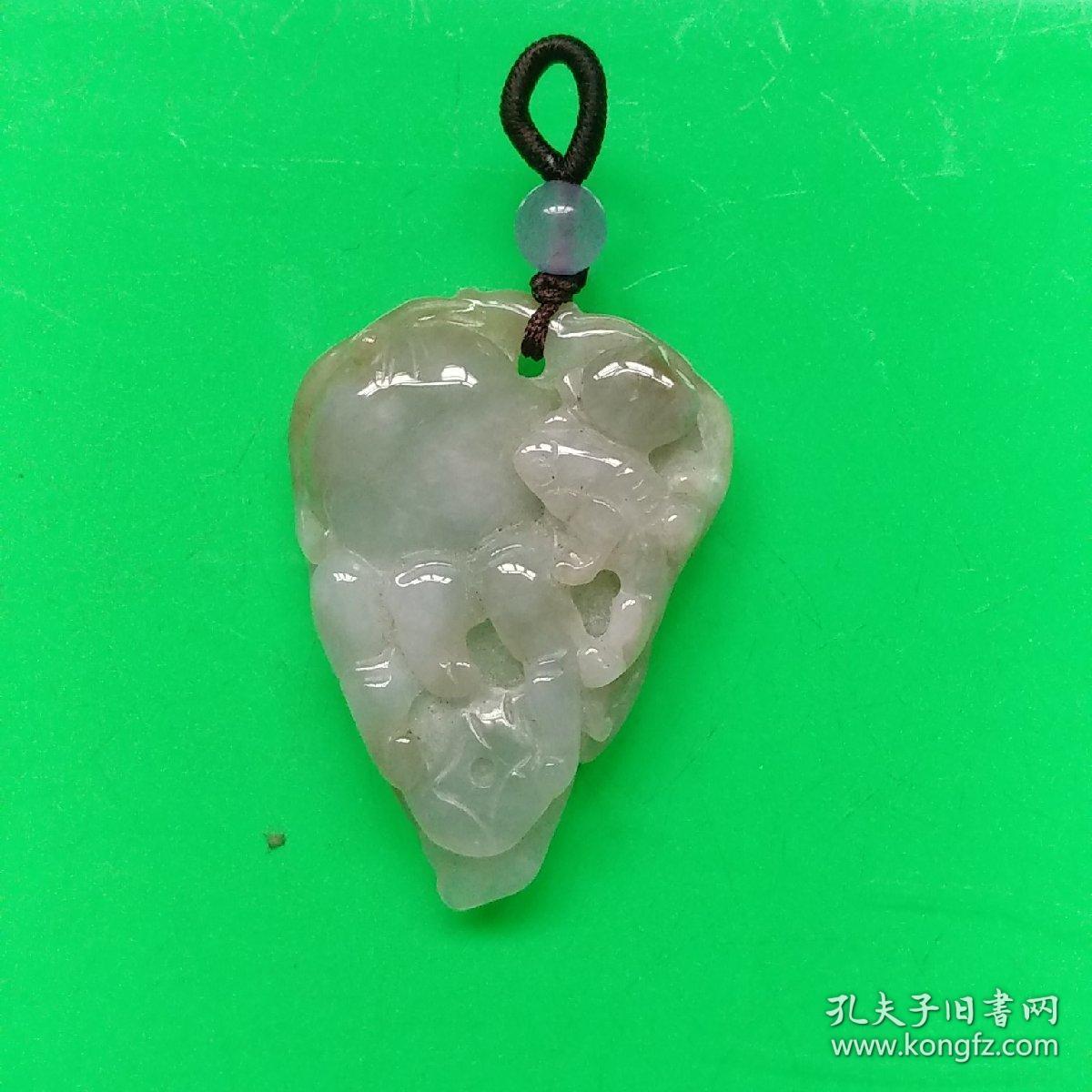 翠玉挂件  A货保真