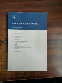 THE YALE LAW JOURNAL