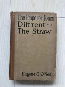 1921年版  【毛边本】   The Emperor Jones, Diff'rent, the Straw （琼斯皇，毛猿，稻草） 尤金·奥尼尔（EugeneO'Neill.G）