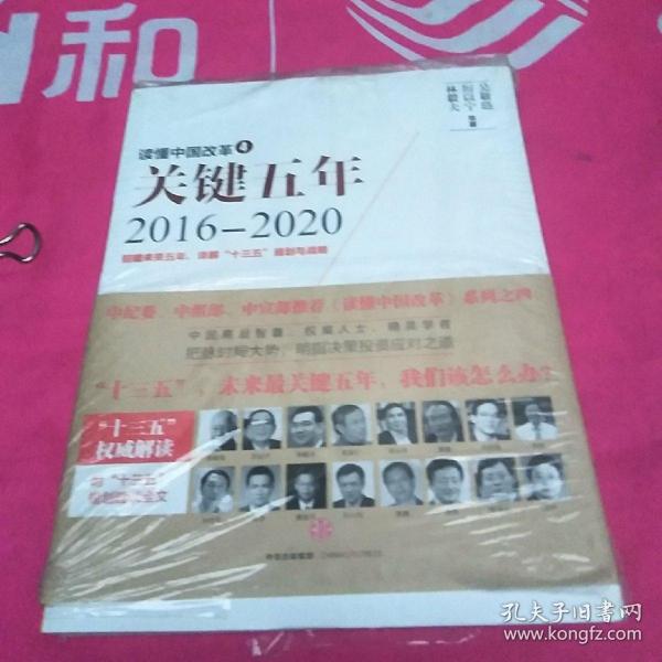 读懂中国改革4：关键五年2016--2020