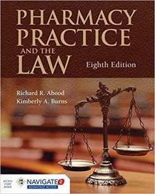 Pharmacy Practice And The Law，药学实践与法律