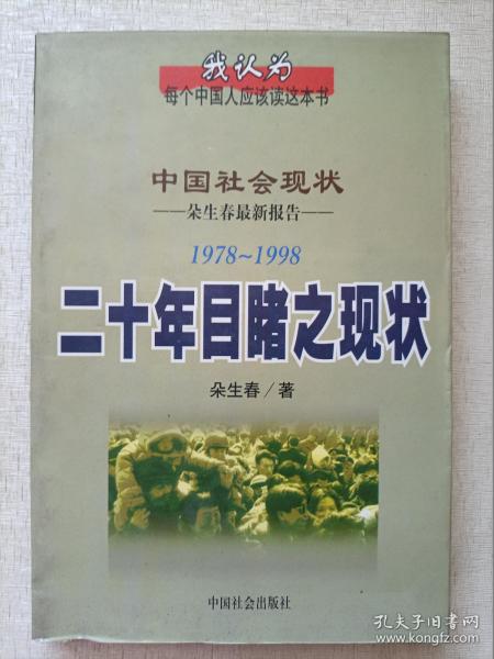 1978-1998二十年目睹之现状