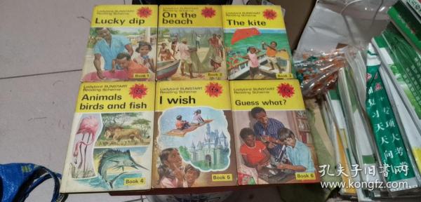 Ladybird SUNSTART Reading Scheme  1 Lucky dip+2 On the beach+3 The kite+Animals,birds and fish+5 I wish+Guess what? 1-6册全