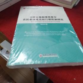 农村土地制度改革中农民集体成员权行使机制研究 基于农民财产权利自我保护的视角