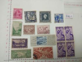 民国解放时期外国邮票一批－12