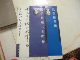 沈曾植书册  【潘伯鹰题二王帖卷】 两册一起1999年