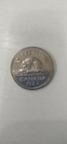 加拿大5分硬币 1984