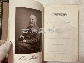 1881年英文/《方言与诗歌》dialect and other poems/全皮面精装/三口鎏金