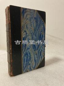 1883年/《七个尖角阁的老宅、七角楼房等》/皮质书脊/the house of the seven gables and the snow image and other twice-told tales