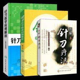 医学书正版【3本】图解针刀疗法 李石良+针刀医学临床问题解析+针刀医学应用解剖 针刀医学书籍 中医针刺疗法与西医手术疗法的结合