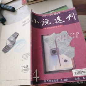 小说选刊杂志2001一4