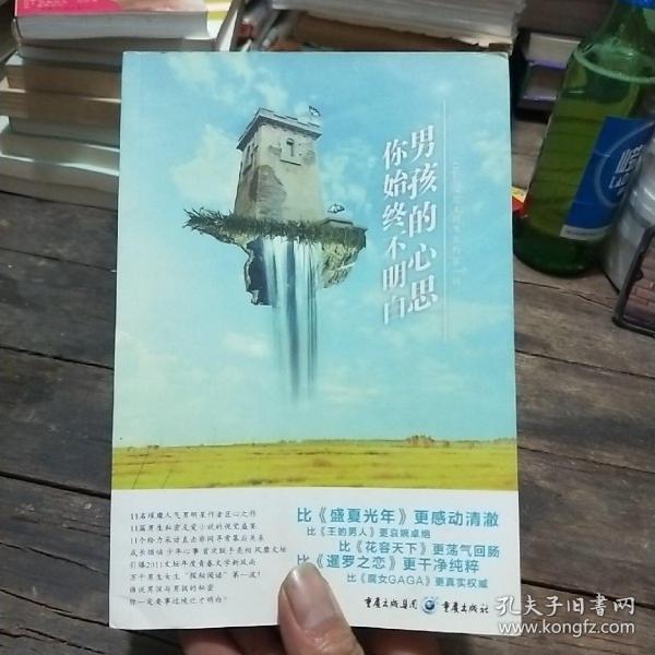 男孩的心思你始终不明白【书页干净无笔画，送三张明信片】