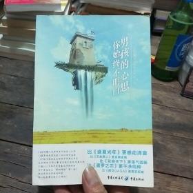 男孩的心思你始终不明白【书页干净无笔画，送三张明信片】