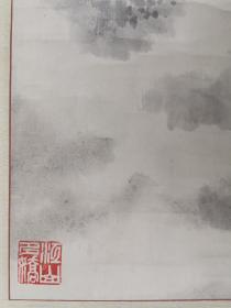 郁文华（1921-2014），名炜，字文华。1921年生于苏州。早年曾先后师从蔡铣、张石园学习国画，1948年有缘结识张大千，逐为大千收列门墙，入大风堂为弟子。生前为农工党党员，上海中国画院画师、上海市文史研究馆馆员、上海美术家协会会员、上海大风堂书画研究会会长。