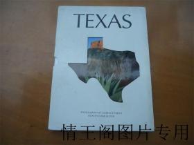 TEXAS：Photography by Laurence Parent essay by Elmer Kelton（英文原版）